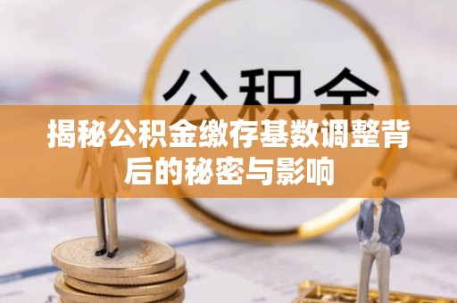 小店揭秘公积金缴存基数调整背后的秘密与影响