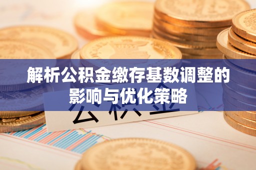 小店解析公积金缴存基数调整的影响与优化策略