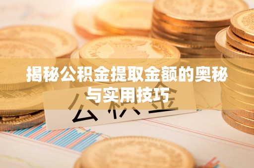 小店揭秘公积金提取金额的奥秘与实用技巧