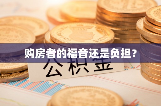 小店购房者的福音还是负担？