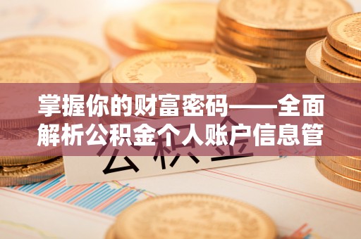 小店掌握你的财富密码——全面解析公积金个人账户信息管理与优化