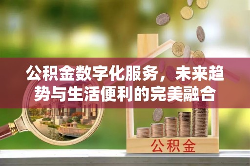 小店公积金数字化服务，未来趋势与生活便利的完美融合