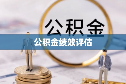 小店公积金绩效评估