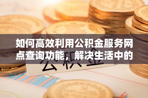 小店如何高效利用公积金服务网点查询功能，解决生活中的资金难题