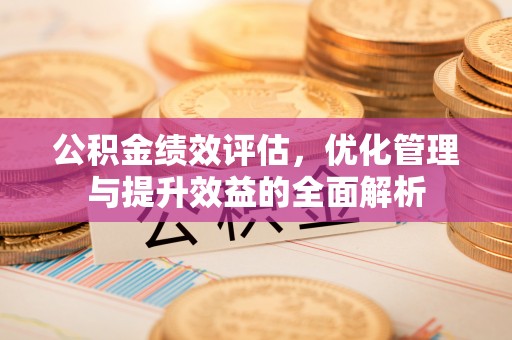 小店公积金绩效评估，优化管理与提升效益的全面解析
