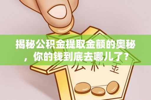 小店揭秘公积金提取金额的奥秘，你的钱到底去哪儿了？
